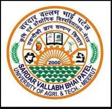 Sardar Vallabhbhai Patel University of Agriculture and Technology, Meerut Logo