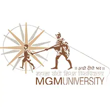 College of Journalism and Mass Communication, MGM University, Aurangabad Logo