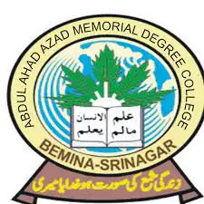 Abdul Ahad Azad Memorial College, Cluster University ,Srinagar Logo