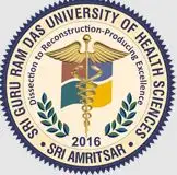 Sri Guru Ram Das University of Health Sciences, Amritsar Logo