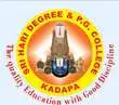 Sri Hari Degree and PG College, Kadapa Logo