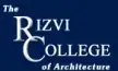 Rizvi College of Architecture, Mumbai Logo