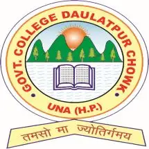 Government College, Daulatpur, Una Logo