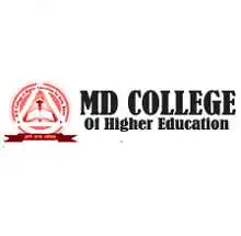 MD College of Higher Education, Bijnor Logo