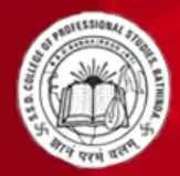S.S.D. College of Professional Studies, Bathinda Logo