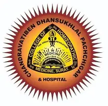 C. D. Pachchigar College of Homoeopathic Medicine and Hospital, Surat Logo