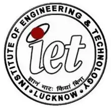 Institute of Engineering and Technology (IET), Dr. A.P.J. Abdul Kalam Technical University, Lucknow Logo