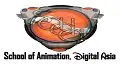 School of Animation, Digital Asia, Kolkata Logo