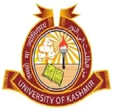 Kashmir University, Srinagar Logo