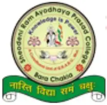 Sheodeni Ram Ayodhya Prasad College, Babasaheb Bhimrao Ambedkar Bihar University Logo