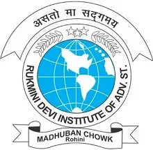 Rukmini Devi Institute of Advanced Studies, Delhi Logo
