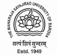 Faculty of Management Studies, Baroda, The Maharaja Sayajirao University of Baroda, Vadodara Logo