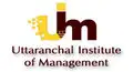 Uttaranchal Institute of Management, Uttaranchal University, Dehradun Logo