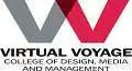 Virtual Voyage College of Design, Media and Management, Indore Logo