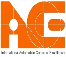 International Automobile Centre of Excellence, Gandhinagar Logo