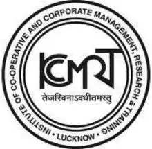 Institute of Co-operative and Corporate Management, Research and Training (ICCMRT), Lucknow Logo