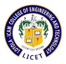 Loyola - ICAM College of Engineering and Technology, Chennai Logo