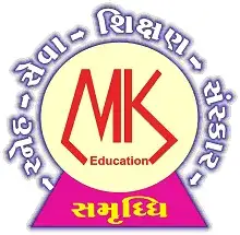 M.K. University, Patan Logo
