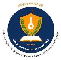 Guru Nanak Khalsa College, Guru Nanak Khalsa Group of Educational Institutions, Yamuna Nagar Logo