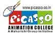 Picasso Animation College, Delhi Logo