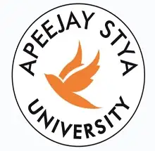 School of Education, Apeejay Stya University, Gurgaon Logo