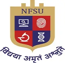 National Forensic Sciences University, Gandhinagar Logo