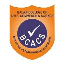Balaji College of Arts, Commerce and Science (BCACS), Sri Balaji Society, Pune Logo