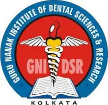 Guru Nanak Institute of Dental Science and Research, JIS Group, Kolkata Logo